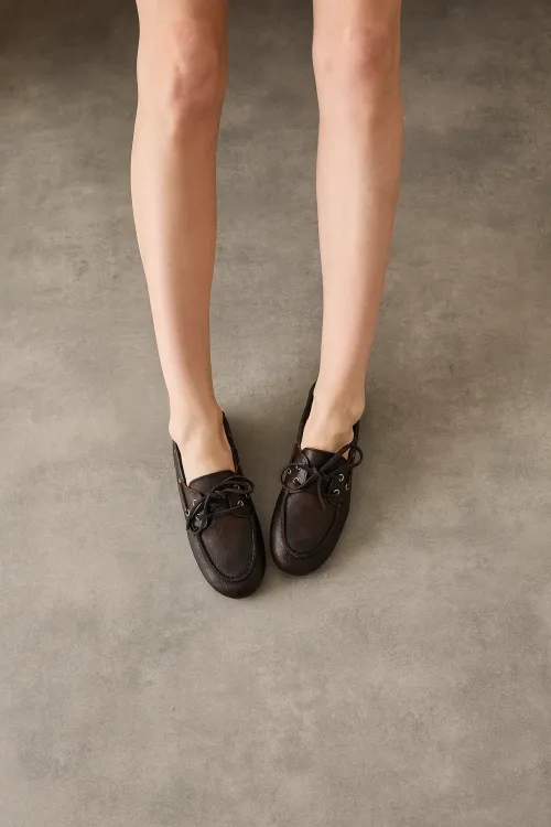 Boat loafers – Bianco