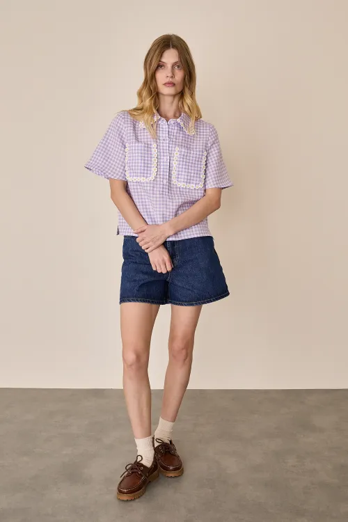 Polo con margherite
