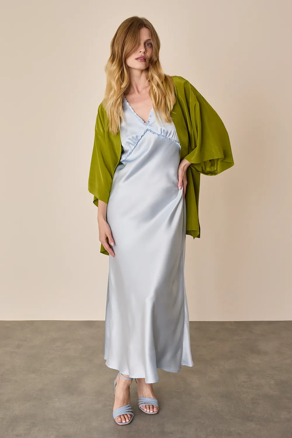 Giacca kimono in seta