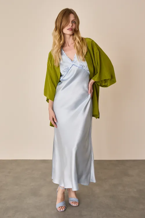 Silk kimono jacket