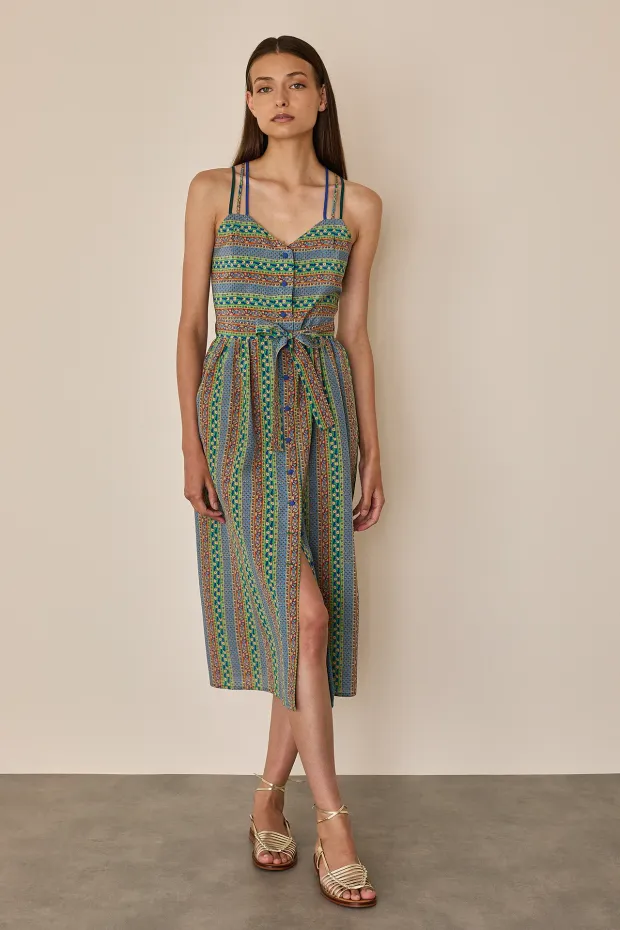 Silk chemisier dress – Made with Liberty Fabrics