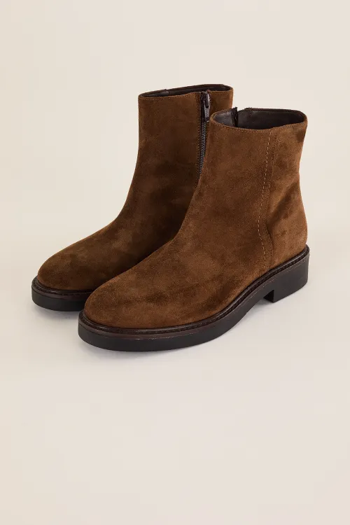 Stivaletti casual scamosciati