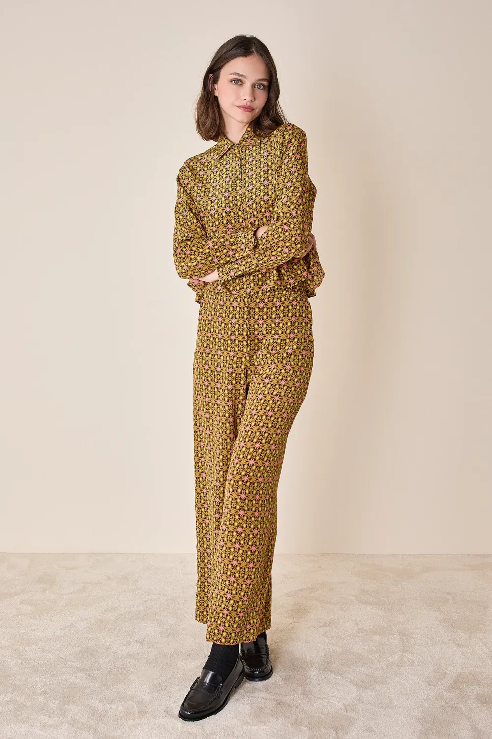 Pantaloni in seta – Made with Liberty Fabrics
