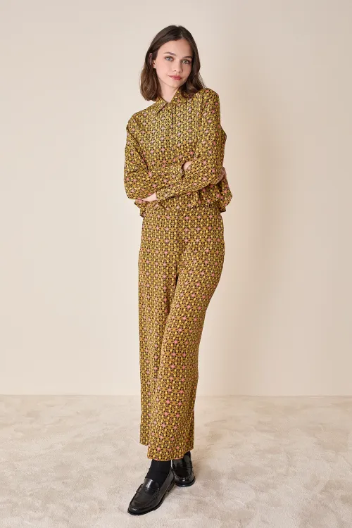 Pantaloni in seta – Made with Liberty Fabrics