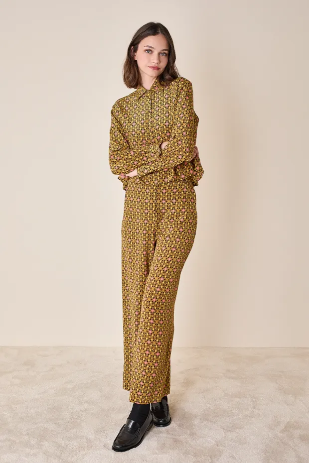 Pantaloni in seta – Made with Liberty Fabrics