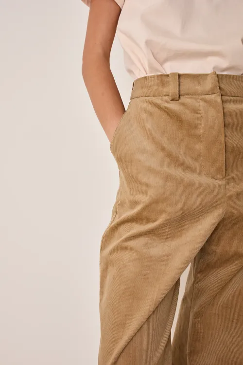 Pantaloni in velluto a coste