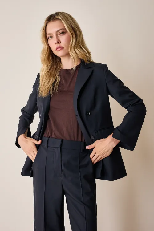 Blazer in lana leggera