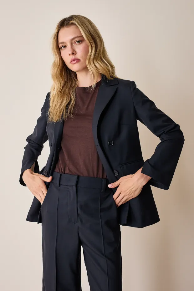 Blazer in lana leggera